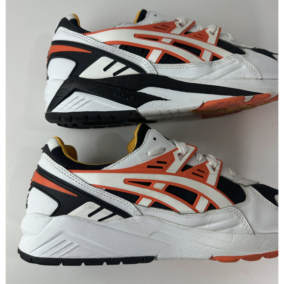 Asics Tiger GEL-Kayano Trainer White Black Orange Shoes Training Men's Size 11.5 - Picture 8 of 13